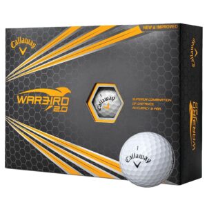 Callaway Golf Warbird 2.0 12 Golf Ball Pack - White